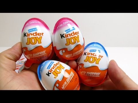 Special Christmas Surprise Joy Eggs from Singapore for Girls & Boys