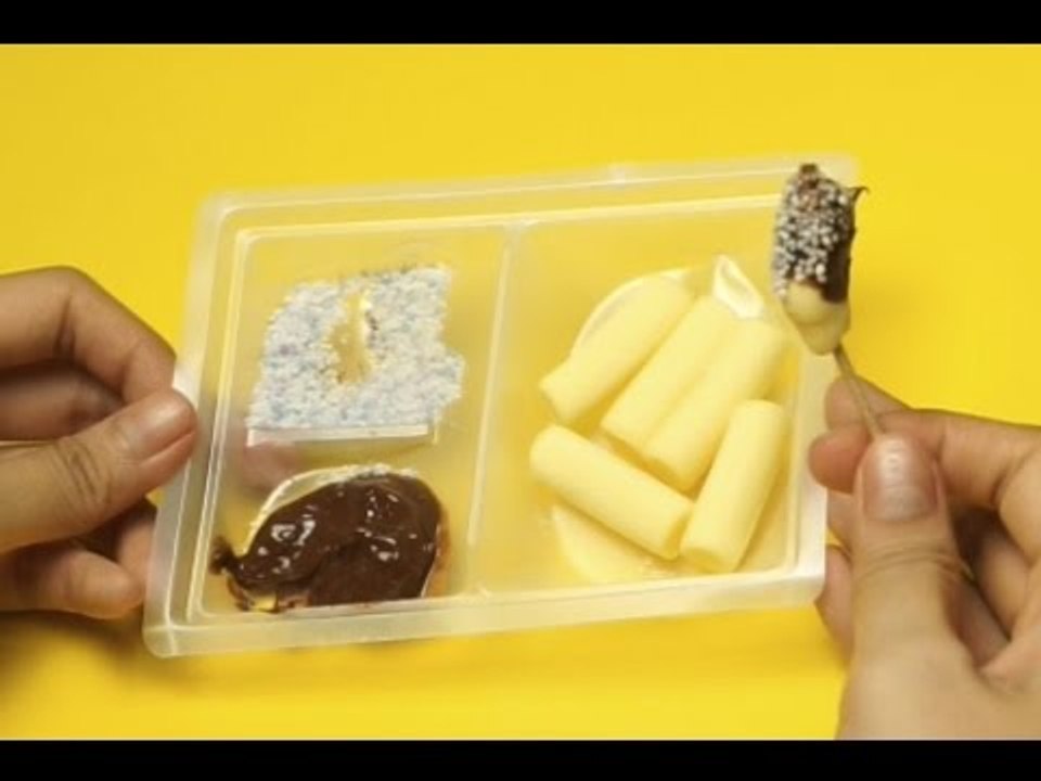 Japanese Candy Kit DIY - Banana & Chocolate with Sprinkles