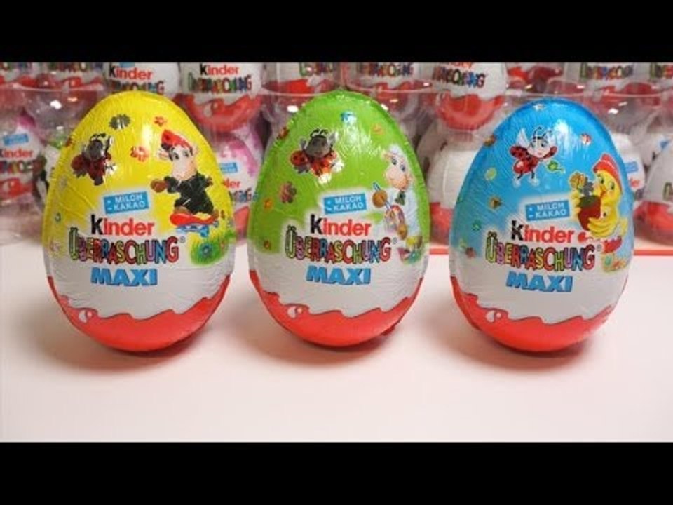 Đồ chơi bóc trứng socola vĩ đại Super Maxi Kinder Surprise Eggs