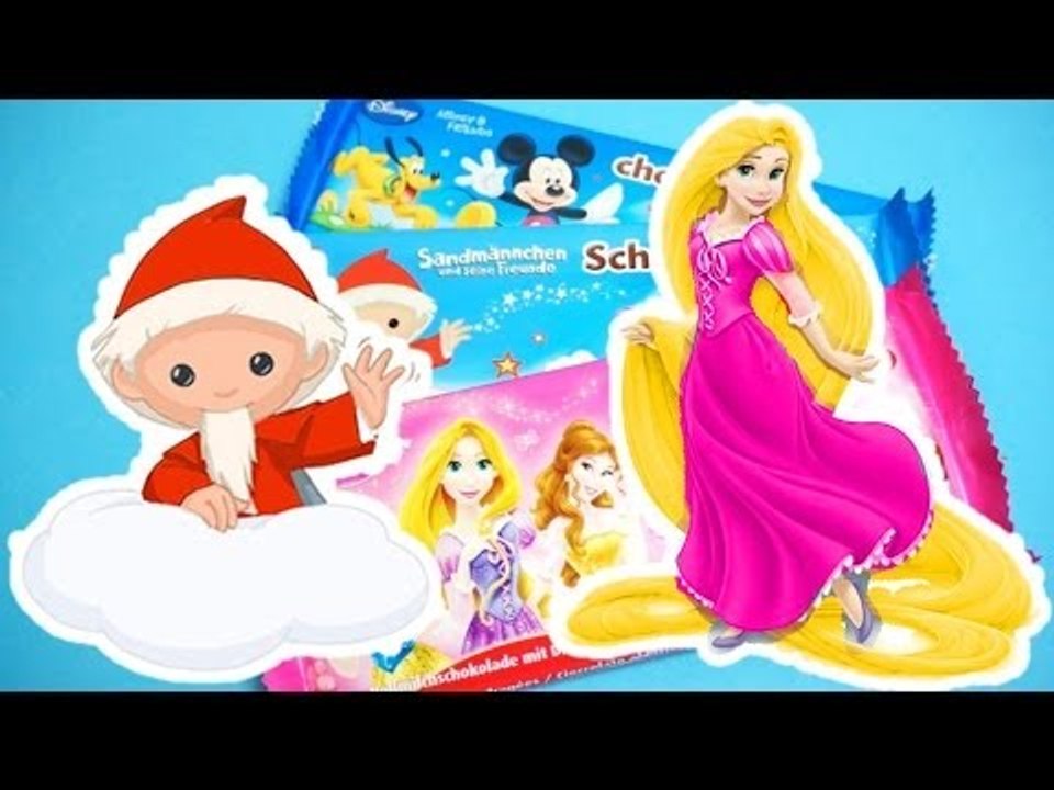 Kinder Chocolate - Disney Princess, Mickey & German Sandman