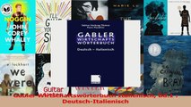 Download  Gabler Wirtschaftswörterbuch Italienisch Bd1  DeutschItalienisch Ebook Frei