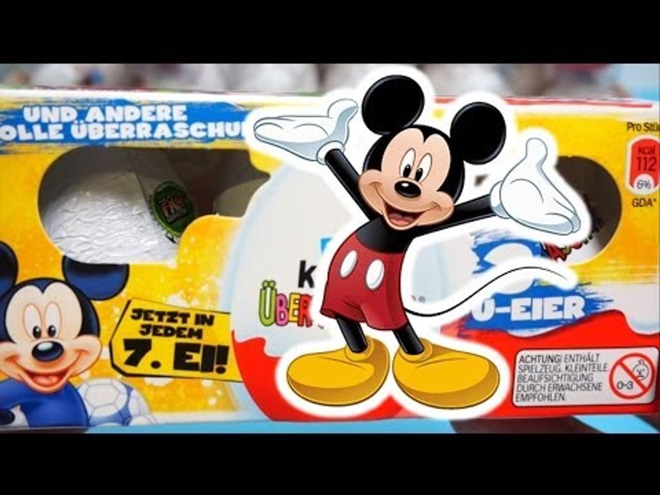 Mickey Mouse Sports Surprise Eggs Toys
