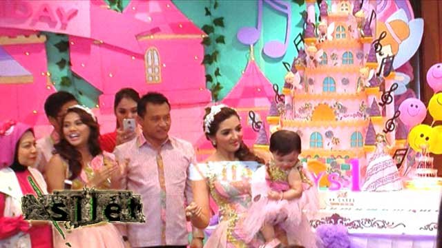 Meriahnya Pesta Ultah Pertama Arsy - Silet 18 Desember 2015