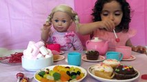 swinka peppa Peppa Pig Games - Tea Party With Peppa Pig Doll! peppa pig toys
