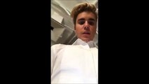 Justin Bieber presumió su diente de oro en las redes sociales