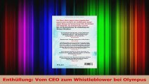 Download  Enthüllung Vom CEO zum Whistleblower bei Olympus PDF Online