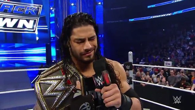 WWE Sheamus tried to kick Roman Reigns off SmackDown- SmackDown, December 17, 201