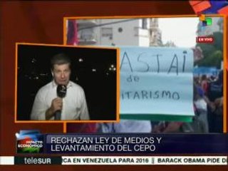 Argentinos rechazan levantamiento del cepo cambiario