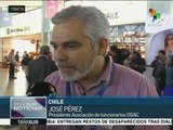 Trabajadores aeronáuticos inician paro nacional de 48 horas en Chile