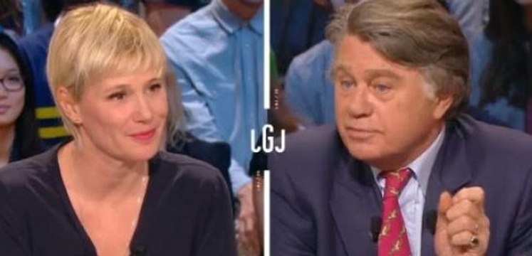 Echanges tendus entre Gilbert Collard et Maïtena Biraben dans Le Grand Journal
