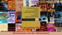 Download  Handbuch der deutschen Wirtschafts und Sozialgeschichte Handbuch der deutschen Ebook Online