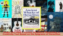 Read  Roger Von Oechs Ancient Whacks of Heraclitus A Creativity Tool Based on the Epigrams of Ebook Free