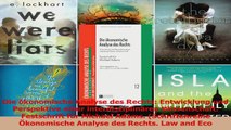 Lesen  Die ökonomische Analyse des Rechts Entwicklung und Perspektive einer interdisziplinären Ebook Online