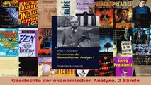 Download  Geschichte der ökonomischen Analyse 2 Bände PDF Frei