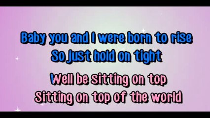 KARAOKE BRIDGIT MENDLER - Top of the world