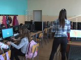 Nastavnica iz Bora osvojila prvu nagradu na konkursu „Digitalni čas“, 18. decembar 2015. (RTV Bor)