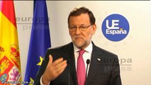 Rajoy pide voto a PP si no se quiere coalición Podemos-PSOE