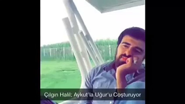 Çılgın Halil İbrahim Göker; Arkadaşlarını Coşturuyor Aykut Elmas Vineları