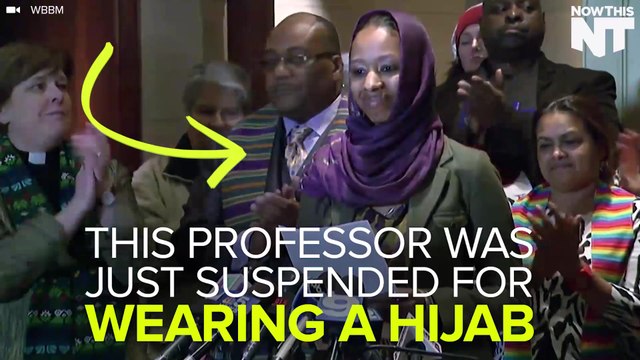 FB: A Professor Was Suspended For Wearing a Hijab