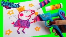 Peppa Pig Play Doh DohVinci Art Studio Design Peppa Pig with Play Doh Vinci Dibujar con Pl