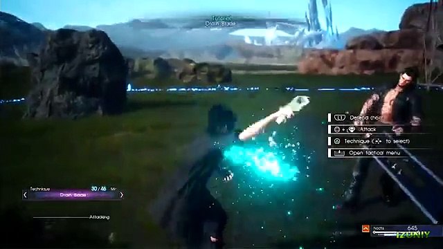 Final Fantasy 15 Gameplay-Characters-Chocobo & Combat Tutorial - Final Fantasy XV Demo