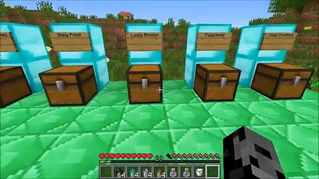 Minecraft_ THE ULTIMATE FOOD (CRAZY APPLES, MYSTERY POTIONS, & LUCK!) Mod Showcase