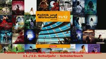 Lesen  Politik und Wirtschaft  Gymnasium Niedersachsen 1112 Schuljahr  Schülerbuch Ebook Frei