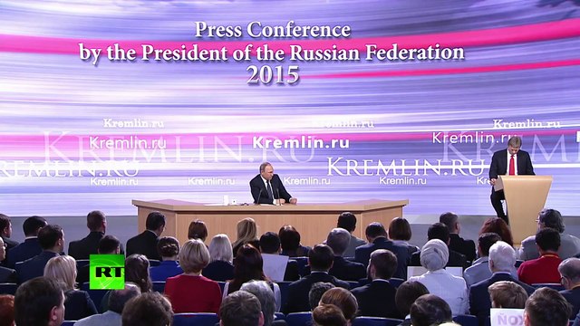 Владимир Путин ответил украинскому журналисту на вопрос о «войсках РФ» в Донбасс