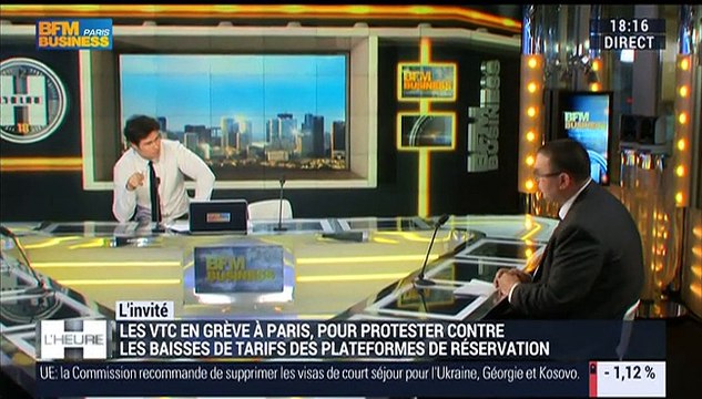 Grève des VTC à Paris : Nous avons tellement alimenté Uber en nombre de chauffeurs qu'il peut se permettre de baisser les prix , Helmi Mamlouk - 18/12
