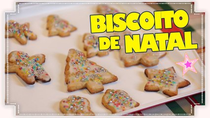 COMO FAZER BISCOITINHOS DE NATAL