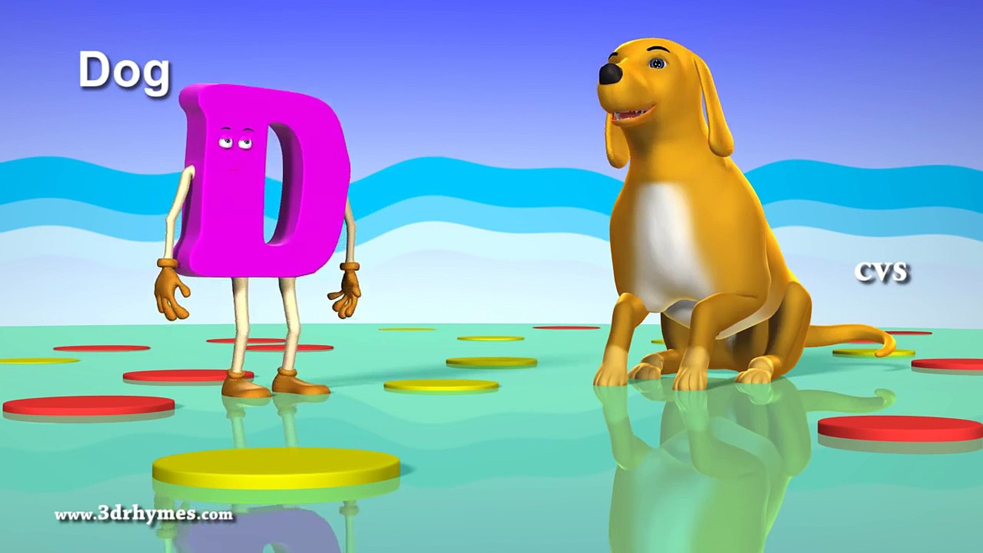 A is for Ant Nursery rhymes 3D Animation ABC Animals Alphabet song for  children - Dailymotion Video
