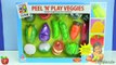 Toy Cutting Vegetables Velcro Food Toys LEARN COLORS and VEGGIES