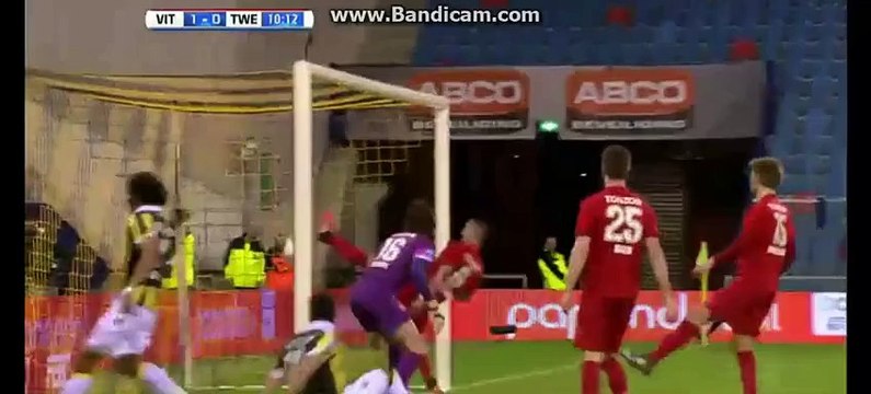 Valeri Qazaishvili Goal - Vitesse 1 - 0 Twente - 18.12.2015