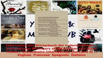 Lesen  Internationales Wörterbuch der Lederwirtschaft  International Dictionary of the Leather PDF Frei