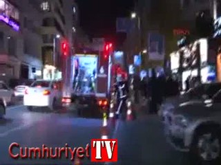 Nişantaşı'nda rezidansta yangın