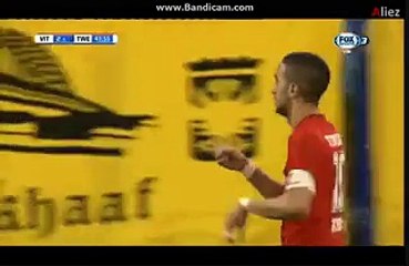 Hakim Ziyech Goal - Vitesse 2 - 1 Twente - 18.12.2015