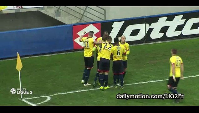 Sekou Cissé Goal - Sochaux 1-0 AC Ajaccio - 18-12-2015
