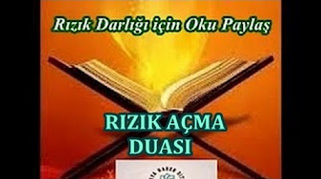 Rızık ve İş Kapılarını Açan Dua - Rızık Açma Duası - Ruzi ve Bərəkət DUASI - Bolluk Bereket Duası