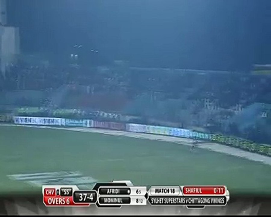 Shahid Afridi Superb Innings 62 off 41 balls In BPL 2015