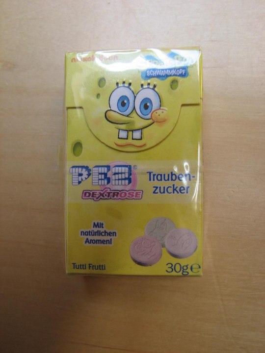 SpongeBob PEZ Dextrose (Traubenzucker)