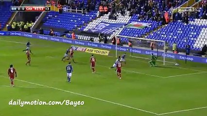 Paul Caddis (Penalty) Goal - Birmingham 1-0 Cardiff - 18-12-2015 Championship