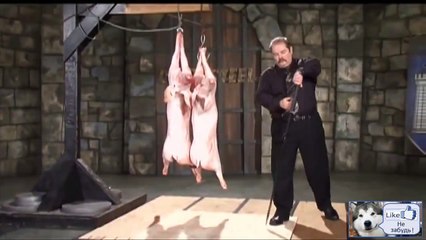 Medieval swords in action