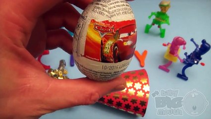 TOYS - Disney Cars Surprise Egg Learn A Word! Spelling Party Words! Lesson 2 , hd online free Full 2016
