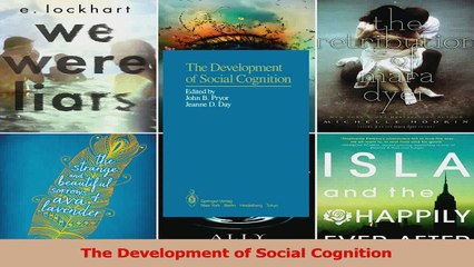 The Development of Social Cognition Download
