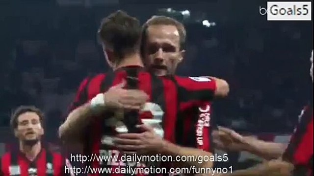 Nice 1 - 0 Montpellier All Goals and Highlights Ligue 1 18-12-2015