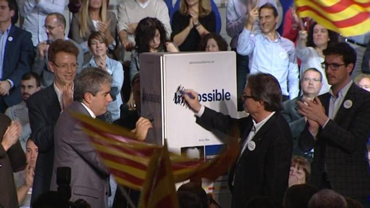 Mas apela a llenar urnas para "cerrar" el paso a un Gobierno de Rajoy con C's