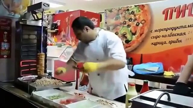 Продавец шаурмы 100-го уровня