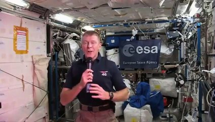 Tim Peake answers questions about space from the ISS