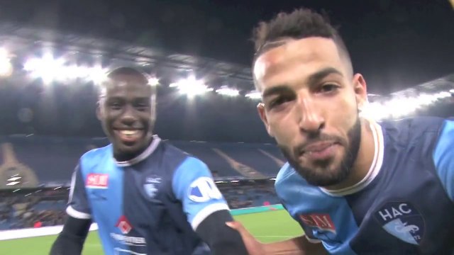 Après HAC - Auxerre (1-0) réaction d'Issam Chebake