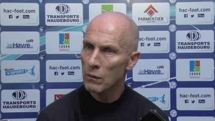 Après HAC - Auxerre (1-0) réaction de Bob Bradley